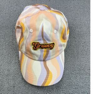 Urban Outfitter Groovy Unisex One Size Multi Color Pastel Psychedelic Hippie Hat